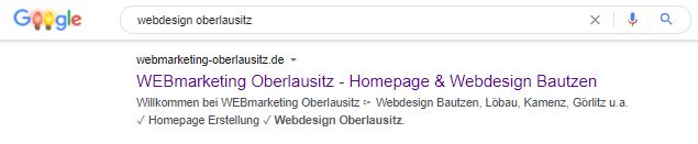 Screenshot-Google-Suche-Webdesign-Oberlausitz